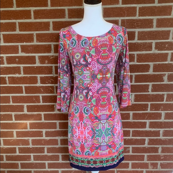 Laundry by Shelli Segal print dress - Picture 1 of 6